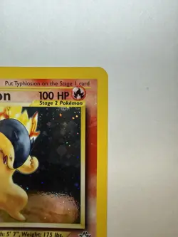 Typhlosion Pokemon 2000 Neo Genesis 17/111 Holo - Image 5