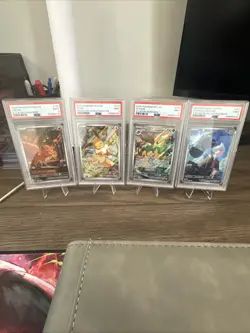 Pokemon Psa 9 Lot Of Four ! Two Promos Two Sirs! - Image 1