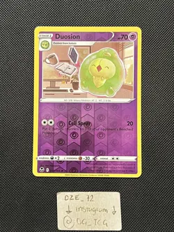 Pokemon Silver Tempest - Duosion - 077/195 - Reverse Holo - M/NM - Image 1