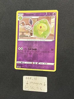 Pokemon Silver Tempest - Duosion - 077/195 - Reverse Holo - M/NM - Image 4
