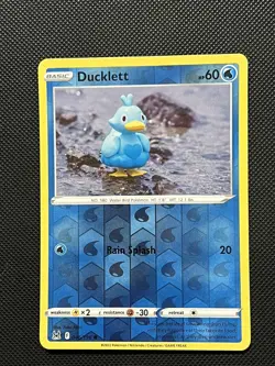 Pokemon Lost Origin - Ducklett - 046/196 - Reverse Holo - M/NM - Image 2