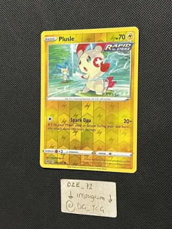 Pokemon Fusion Strike - Plusle - 089/264 - Reverse Holo - M/NM - Image 4