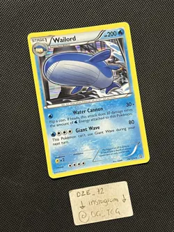 Pokemon Dragons Exalted - Wailord - 26/124 - Holo Rare - NM/VLP - Image 3