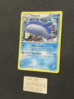 Pokemon Dragons Exalted - Wailord - 26/124 - Holo Rare - NM/VLP - Image 4