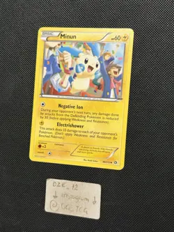 Pokemon Legendary Treasures - Minun - 48/113 - Non Holo Nommon - NM/VLP - Image 4