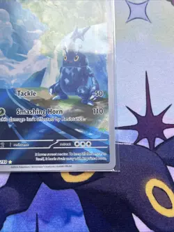 Pokemon TCG Heracross 194/193 Sv02: Paldea Evolved Illustration Rare Holo - Image 5