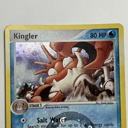 Pokemon Kingler 26/112 FireRed & LeafGreen Reverse Holo LP - Image 2