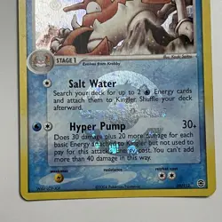 Pokemon Kingler 26/112 FireRed & LeafGreen Reverse Holo LP - Image 3