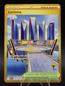 Levincia #244/182 Full Art Hyper Rare Pokemon SV10: Destined Rivals - Image 1