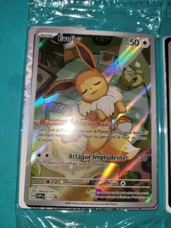 2 Cartes Pokemon Evoli Promo SVP173 EV8.5 Scellees Neuves FR - Image 2