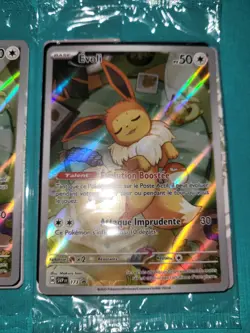 2 Cartes Pokemon Evoli Promo SVP173 EV8.5 Scellees Neuves FR - Image 3