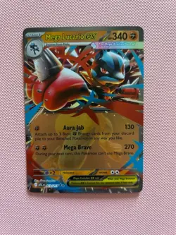 Mega Lucario ex 113/217 - Me Ascended Heroes - English - Pokemon TCG - Image 1