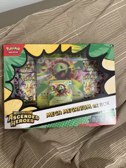 Pokemon Mega Evolution Ascended Heroes - Mega Meganium ex Box - Sealed TCG - Image 1
