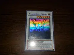 Unplayed Ghost Rare 1st Edition Ancient Fairy Dragon YuGiOh Card - Image 1