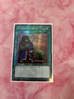 Yugioh: Upstart Goblin - Quarter Century Secret Rare - RA03-EN096 - NM - Image 1