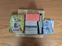 Yugioh Job Lot Collection In Elemental Hero Plasma Vice Tin Yu-gi-oh Box N Matts - Image 1