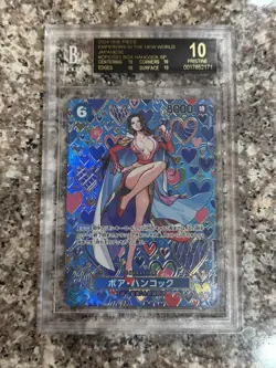 2024 ONE PIECE EMPERORS IN THE NEW WORLD SP BOA HANCOCK BGS 10 BLACK LABEL JPN - Image 1