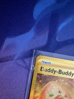 Pokemon Buddy-Buddy Poffin 223/167 Hyper Rare Gold Card Twilight Masquerade NM/M - Image 2