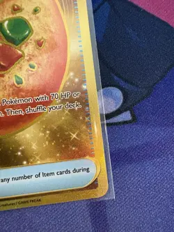 Pokemon Buddy-Buddy Poffin 223/167 Hyper Rare Gold Card Twilight Masquerade NM/M - Image 4