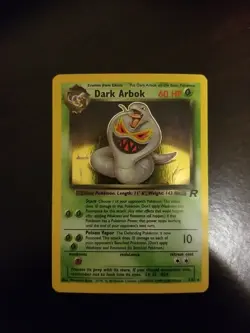 Dark Arbok 2/82 - Rare Holographic Team Rocket Pokemon Card - Image 1