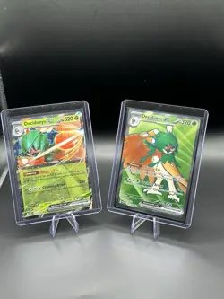 Pokemon Decidueye EX 012/088 & 100/088 Perfect Order Card Lot (2) - Image 1