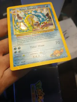 Pokemon Card Mistys Gyarados Holo Gym Challenge 13/132 - Image 4