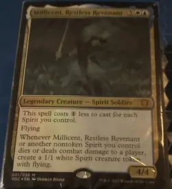 Wizards of the Coast Magic:the gathering commander deck spirit squadron - Image 1