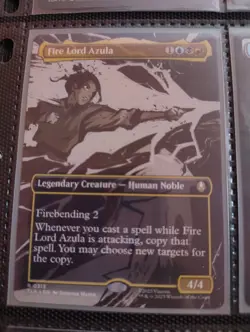 Fire Lord Azula (0313) (Borderless) [Avatar: The Last Airbender] Non Foil - Image 1