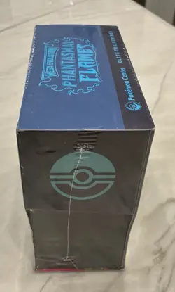 Pokemon TCG: Mega Evolution Phantasmal Flames ETB Small Flaw In Packaging - Image 4