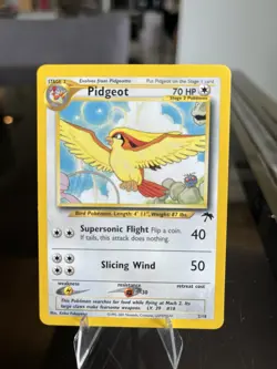 Pidgeot (with Mew in the corner!) Southern Islands Promo 02/18 Pokemon TCG - Image 1