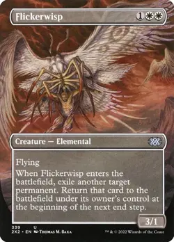 Flickerwisp - Extended Art 2X2 NM MTG - Image 1