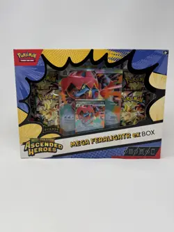 Pokemon TCG Ascended Heroes Mega Feraligatr Ex Box - Brand New & Sealed - Image 1