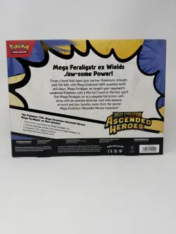 Pokemon TCG Ascended Heroes Mega Feraligatr Ex Box - Brand New & Sealed - Image 2