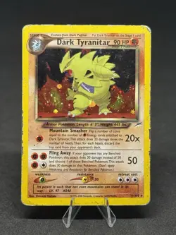 Pokemon Dark Tyranitar 11/105 Neo Destiny Holo - Image 1