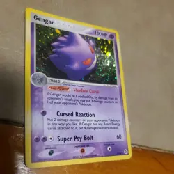 Gengar RARE HOLO SWIRL 5/92 Legend Maker Pokemon 2006 - Image 1
