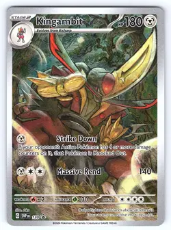 NM Kingambit Pokemon TCG Sv: Scarlet & Violet Black Star Promo 130 - Image 1