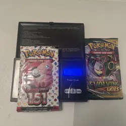 Pokemon Heavy Sealed Booster Packs Bundle 151 + Evolving Skies Brand New Sealed - Image 1