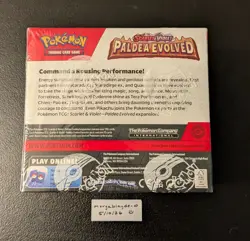 Pokemon Scarlet and Violet Paldea Evolved Booster Box *see description* - Image 2