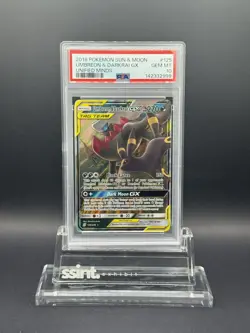 Pokemon TCG - Umbreon & Darkrai GX 125/236 - Unified Minds - PSA 10 Gem Mint - Image 1