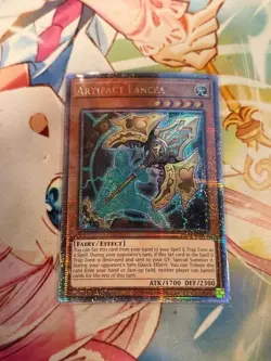 Yugioh Quarter Century Secret Artifact Lancea RA01-EN006 - Image 1