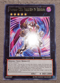 Yugioh Number C80: Requiem in Berserk PRIO-EN046 Rare - Image 1