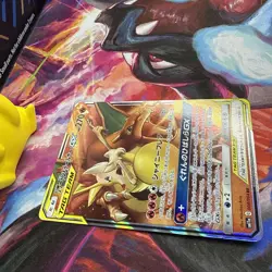 Pokemon card Japanese Braixen & Charizard GX RR Tag TeamTag Team 008/064 SM11a - Image 3