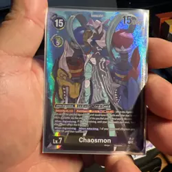Digimon Card Chaosmon P-221 Promo English Time Stranger - Image 1