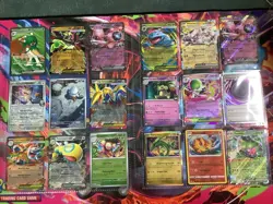 Pokemon Card Binder Collection Multiple Cards Pokemon TCG 351 Beautiful Cards - Image 3