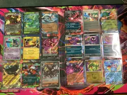 Pokemon Card Binder Collection Multiple Cards Pokemon TCG 351 Beautiful Cards - Image 4