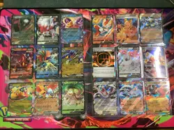 Pokemon Card Binder Collection Multiple Cards Pokemon TCG 351 Beautiful Cards - Image 5