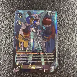 Digimon Card Chaosmon P-221 Promo English Time Stranger - Image 1