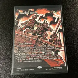 Doubling Season (Borderless) Teenage Mutant Ninja Turtles Source Material - Image 1