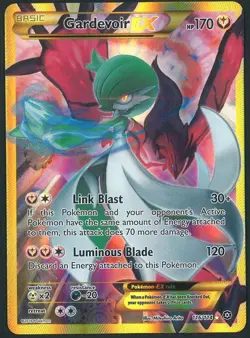 Gardevoir 116/114 Full Art EX Secret Rare Pokemon XY Steam Siege Near Mint - Image 1