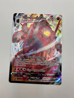 Pokemon Karte TCG Montecarbo VMAX 099/185 Farbenschock Holo Rare Deutsch NM - Image 2